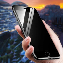 Скрийн протектор от закалено стъкло DIAMOND PRIVACY ANTI-SPY 5D FULL SCREEN Full Glue за Apple iPhone 13 PRO 6.1 / Apple iPhone 13 6.1 с черен кант  